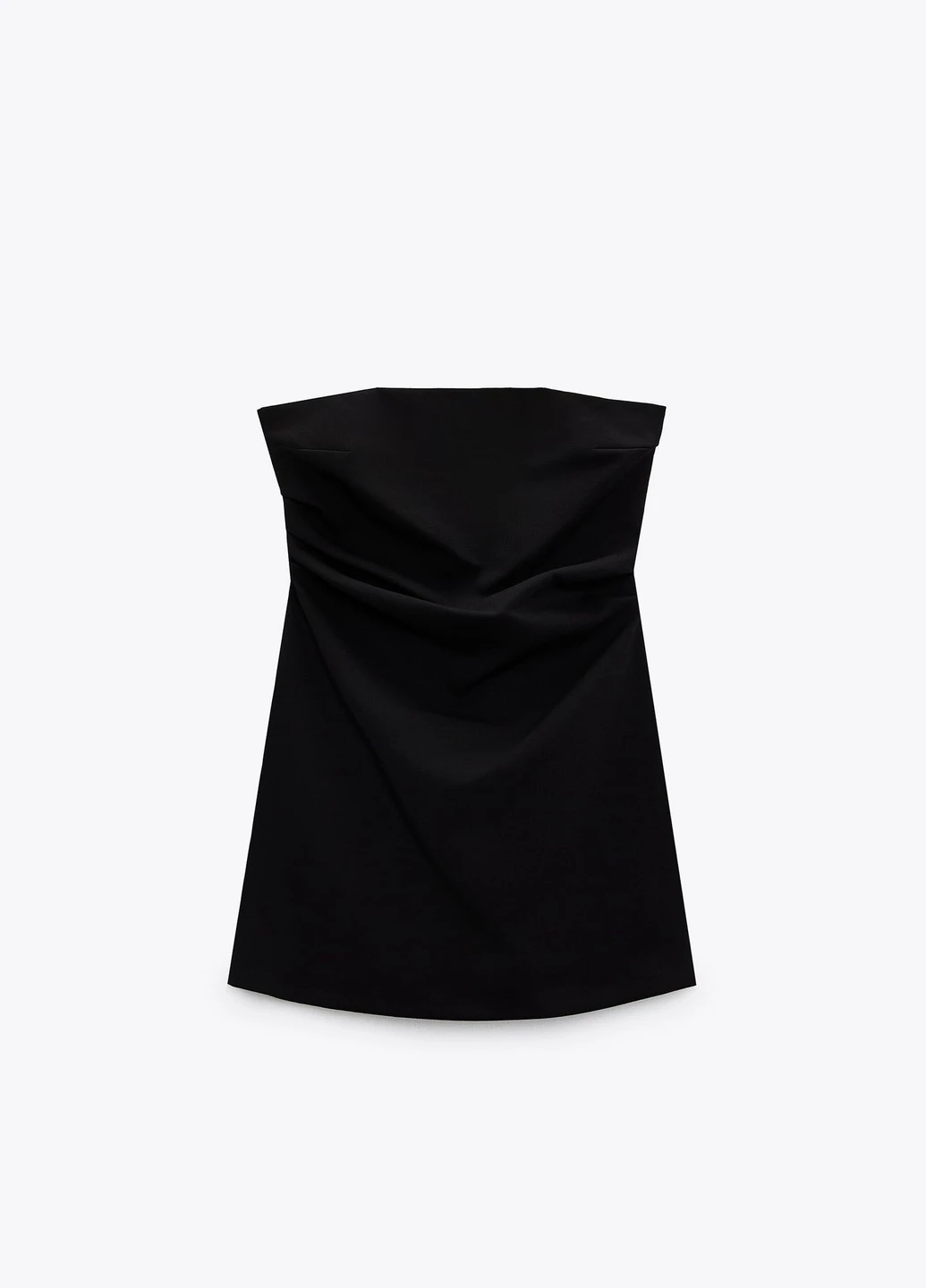 Чорна вечірня сукня Zara однотонна