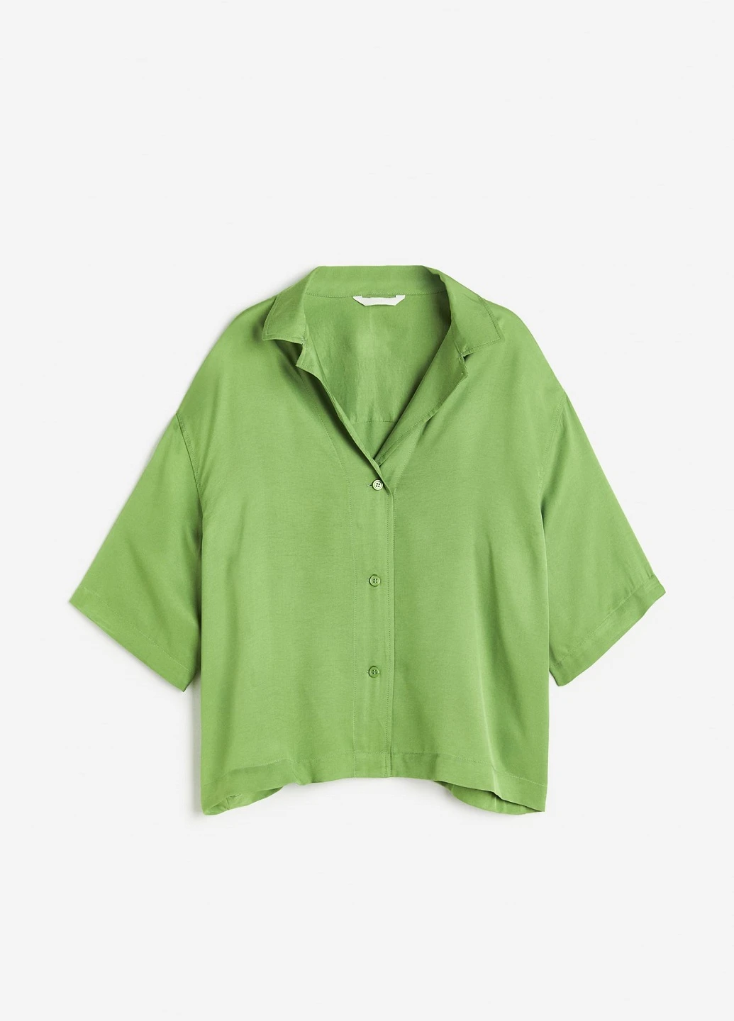 Зелёная блуза H&M