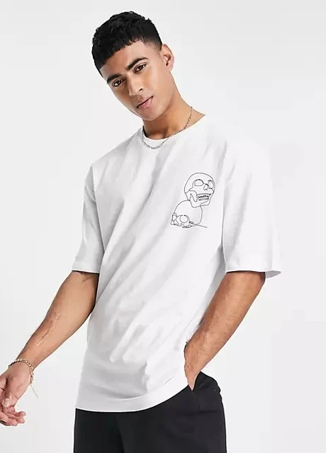 Біла футболка Jack & Jones
