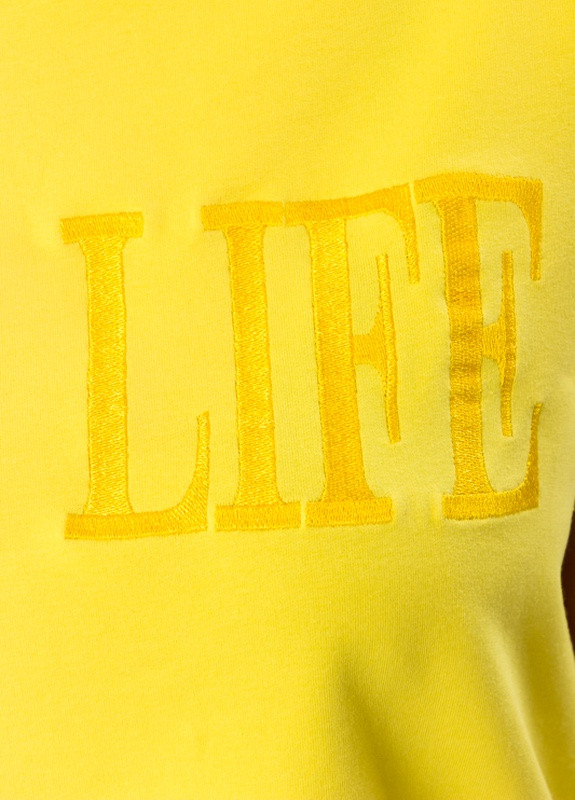 Желтая летняя футболка жіноча (оверсайз) жовтий носи своє (8127-057-22-v24) Носи своє
