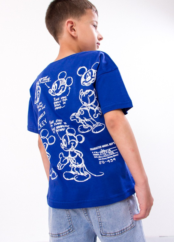 Синяя летняя футболка для хлопчика синій носи своє (6263-001-33-v1) Носи своє