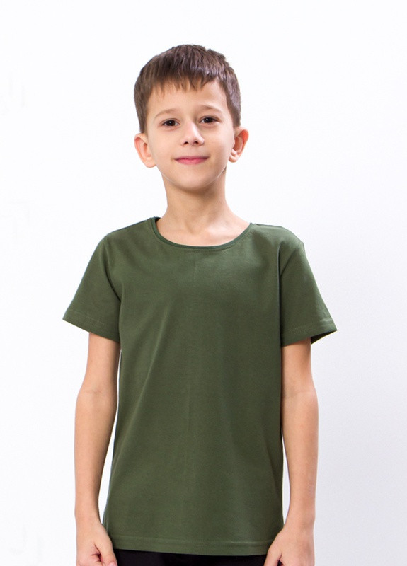 Зеленая летняя футболка дитяча зелений носи своє (6021-001-1-v10) Носи своє