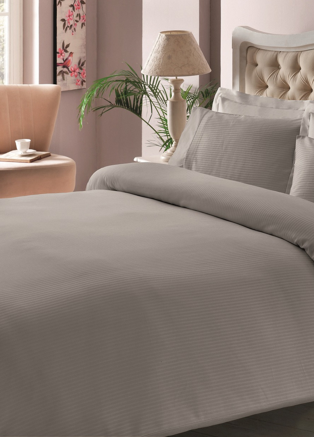 Комплект постельного белья Premium Basic Antracit Tac (259346563)