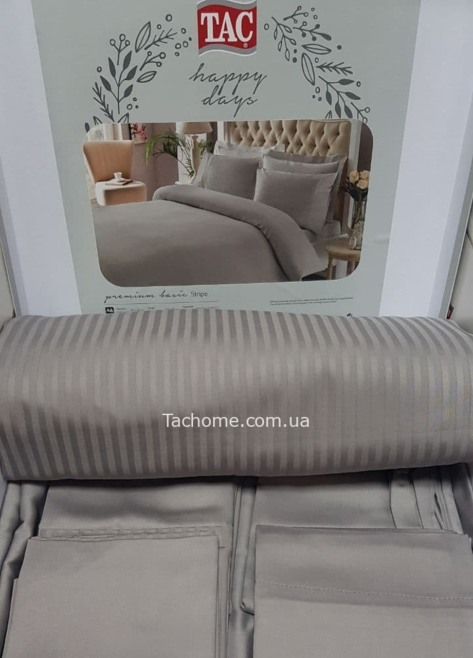 Комплект постельного белья Premium Basic Antracit Tac (259346563)