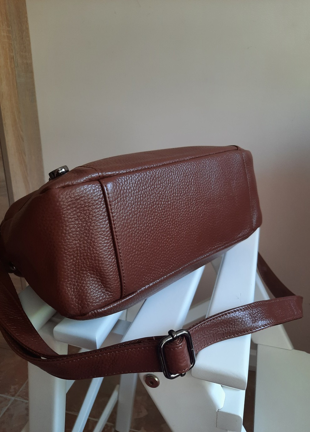 Кожаная сумка на 2 ручки Vishnya (259347928)