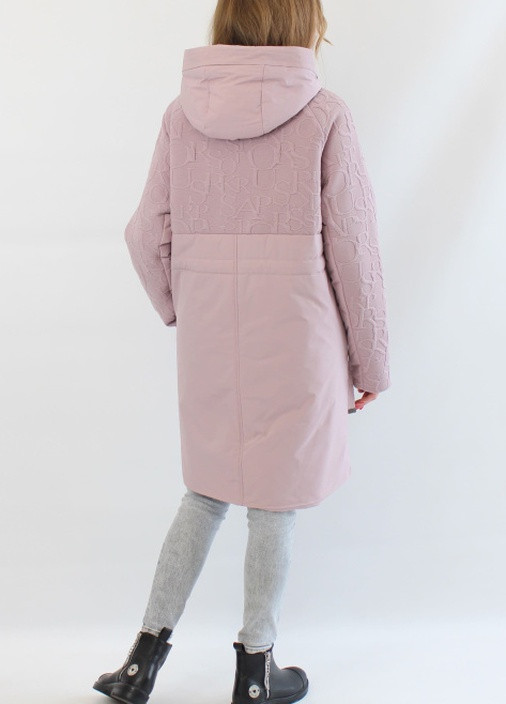 Светло-фиолетовая демисезонная женская куртка реглан misha в окраске сиреневая лаванда Mishele