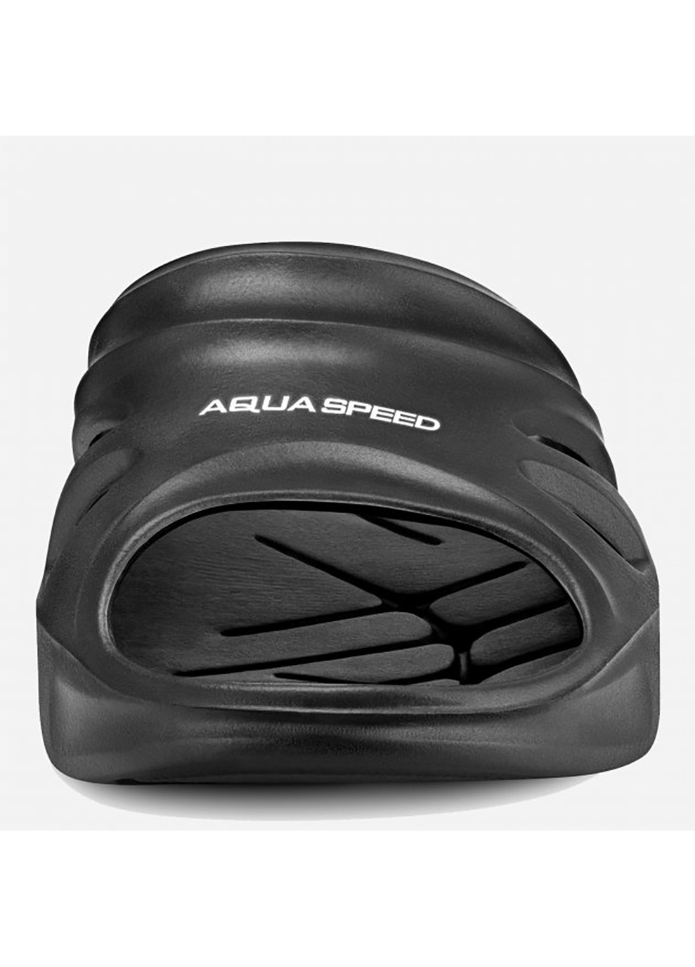 Черные спортивные шлепанцы florida 6035 черный Aqua Speed