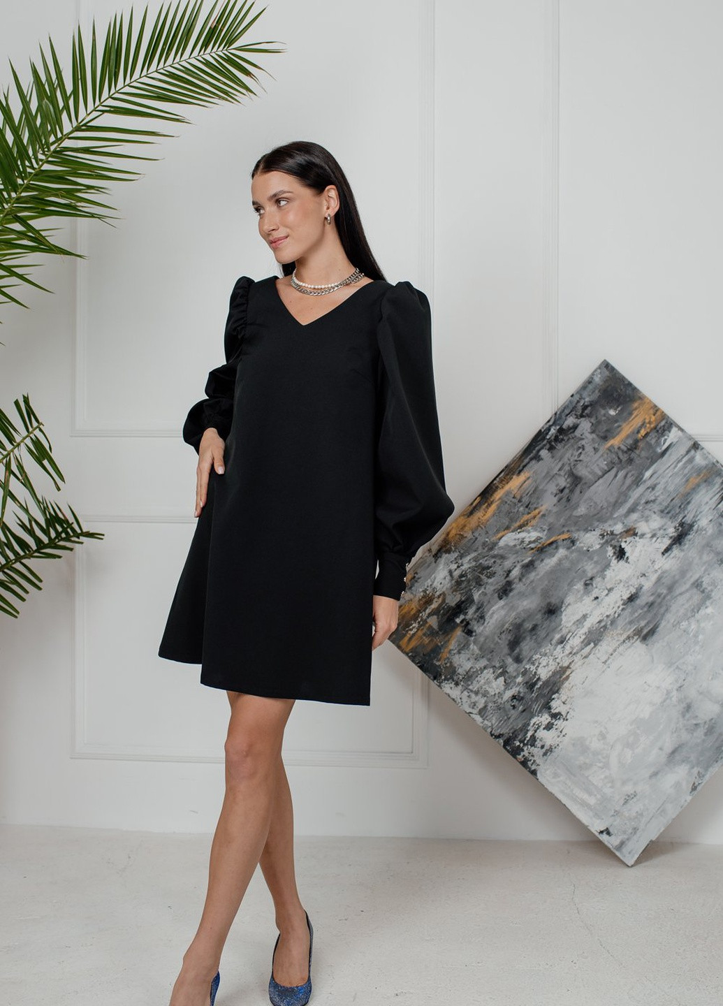 Чорна сукня Azuri