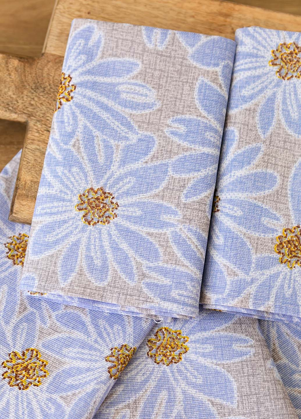 Homedec полотенце "ромашки" 75х40 см. цветочный голубой производство - Украина