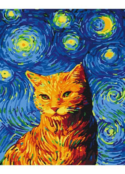 Кот в звездную ночь MonoArt (259351763)