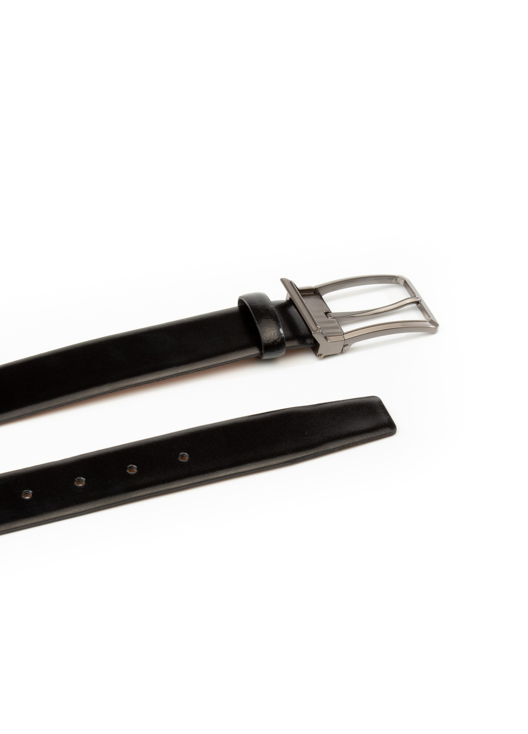 Ремінь із натуральної шкіри Incanto чорний Krago (259368546)