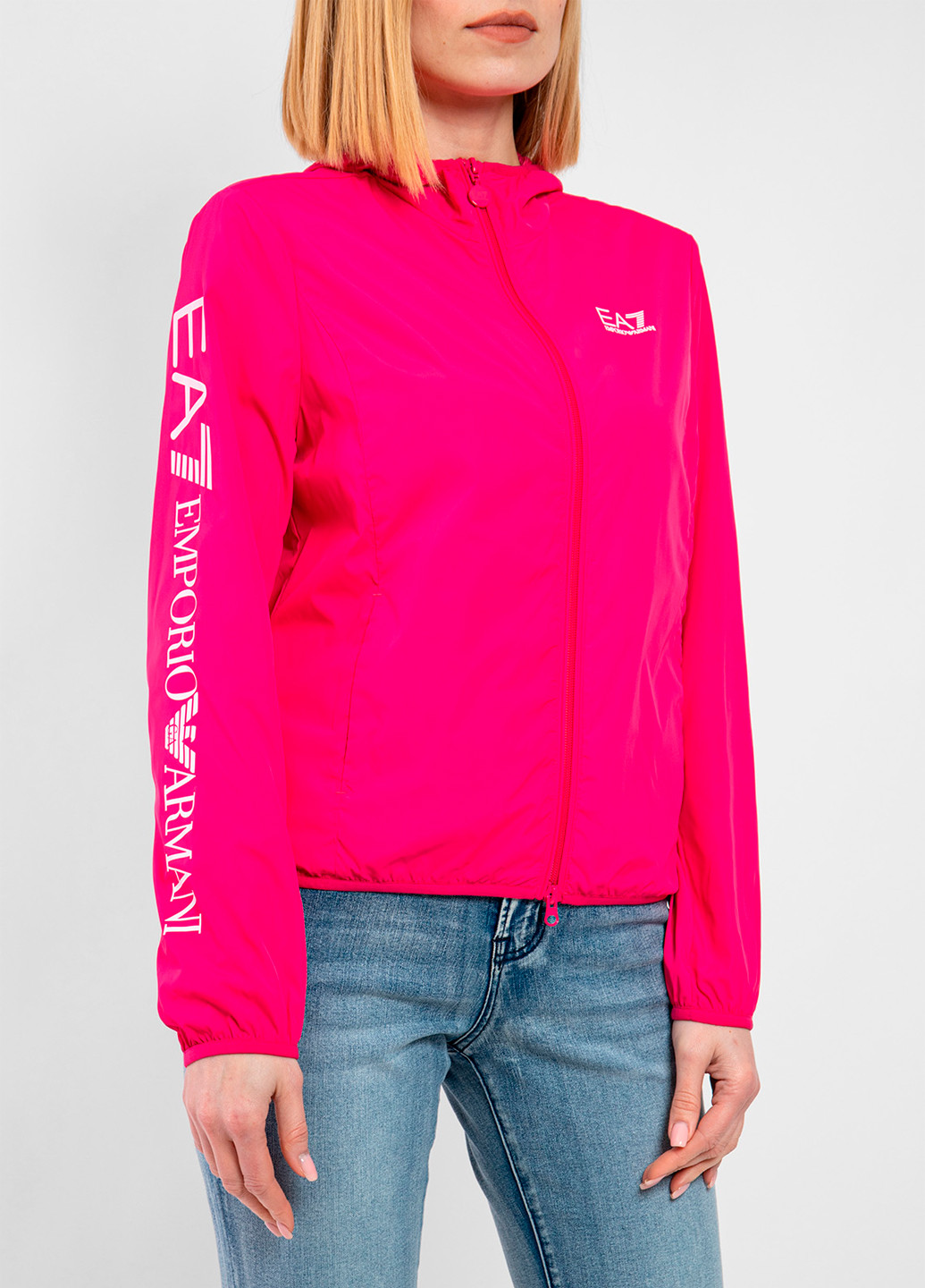 Рожева літня куртка EA7