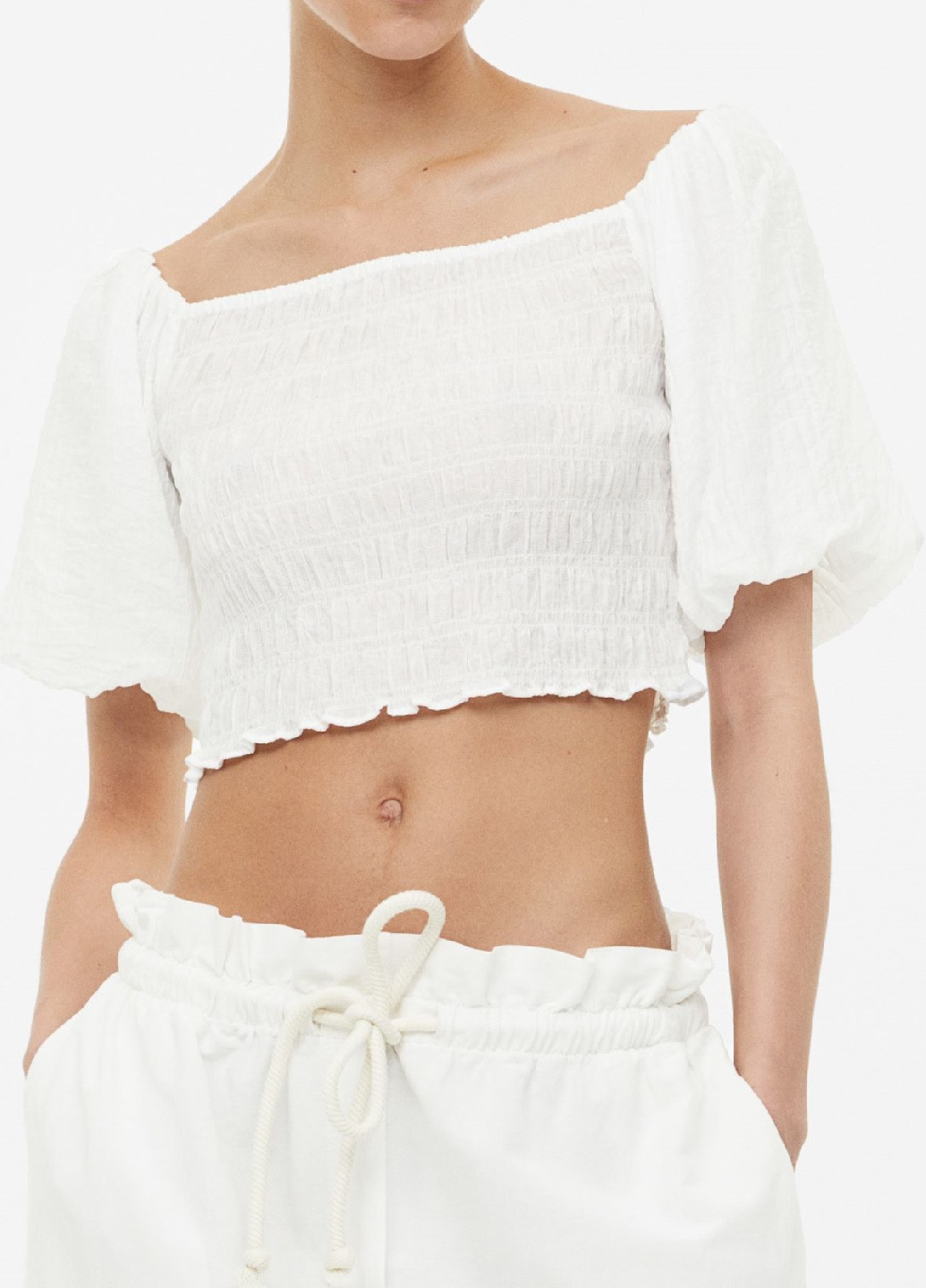 Біла блуза H&M