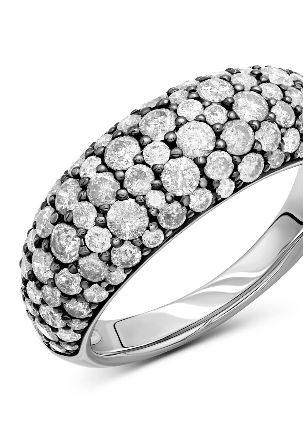 Кольцо с бриллиантами в белом золоте 1К113-0098 Zarina (259371450)