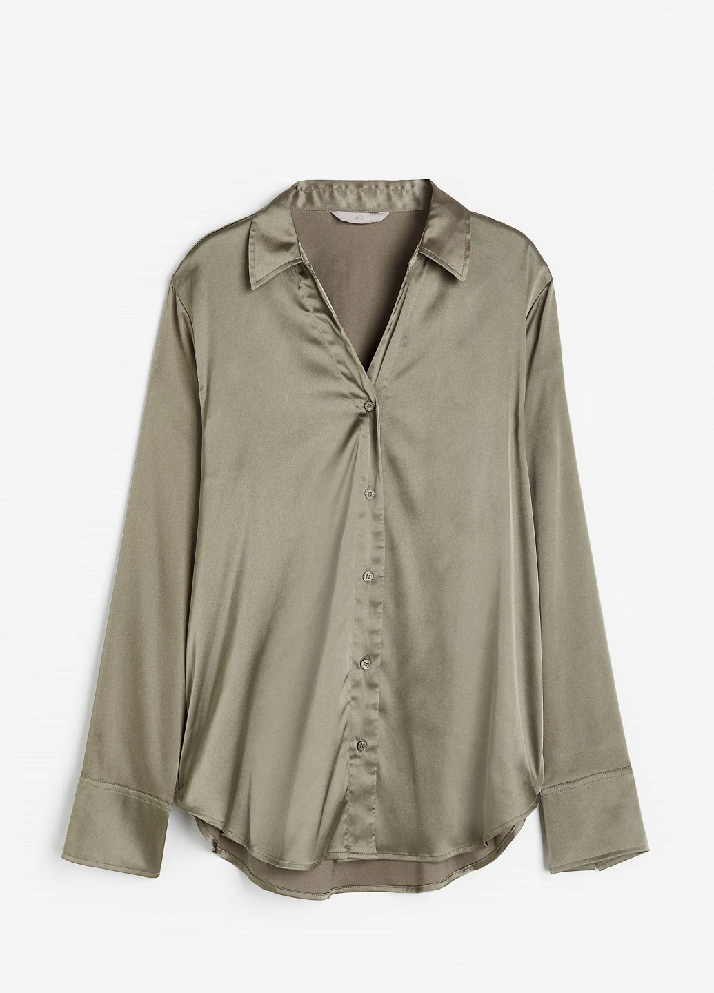 Хакі блузка H&M