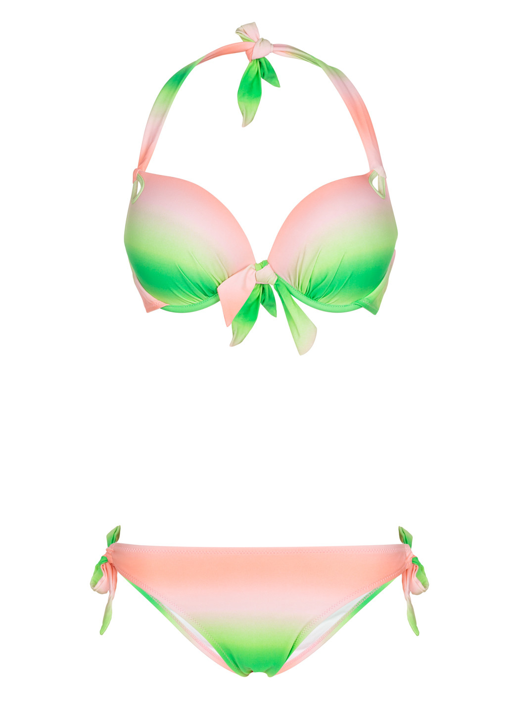 Розовый летний раздельный купальник раздельный Bella Rosa