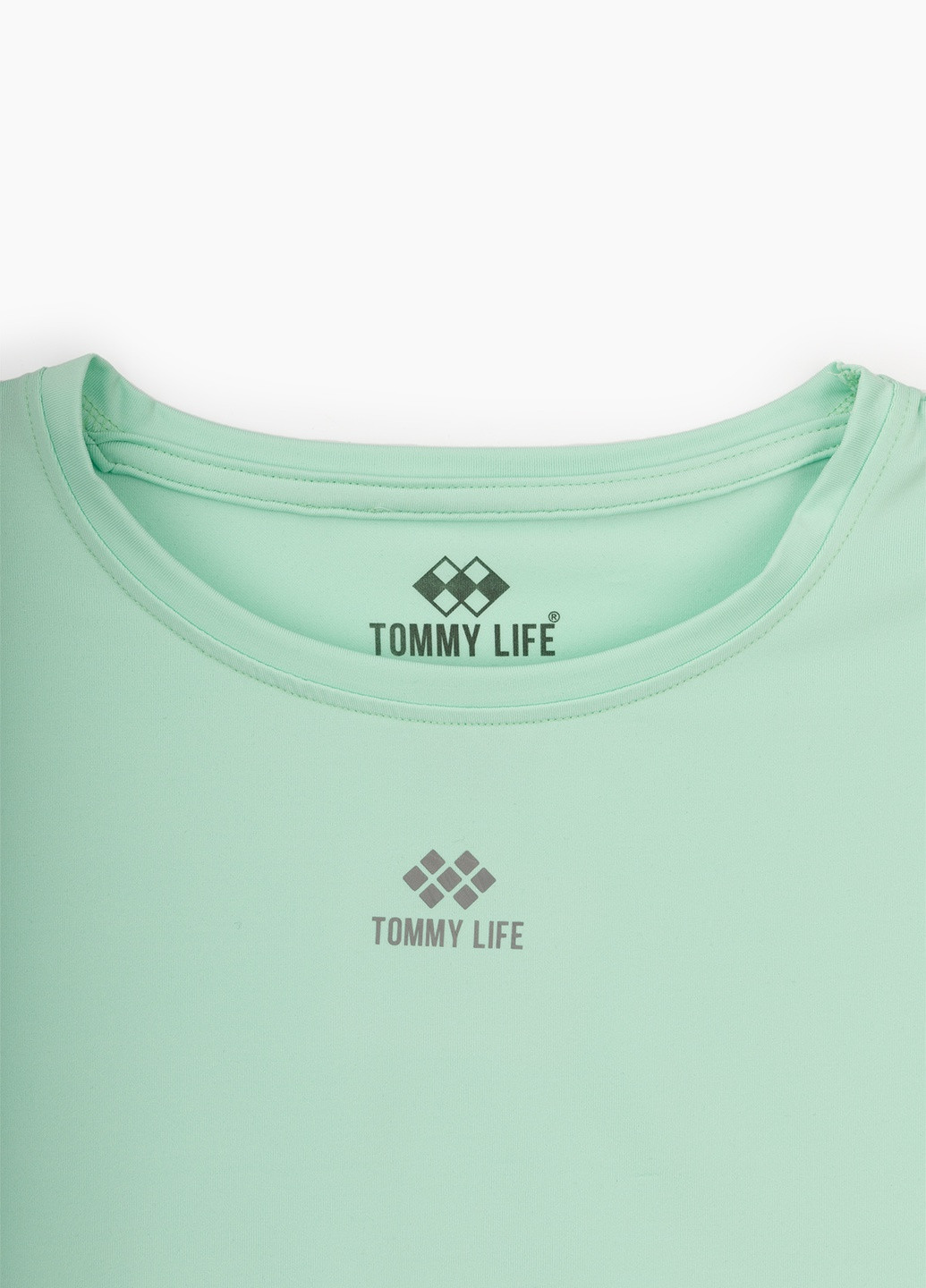 Мятная всесезон футболка фитнес Tommy Life