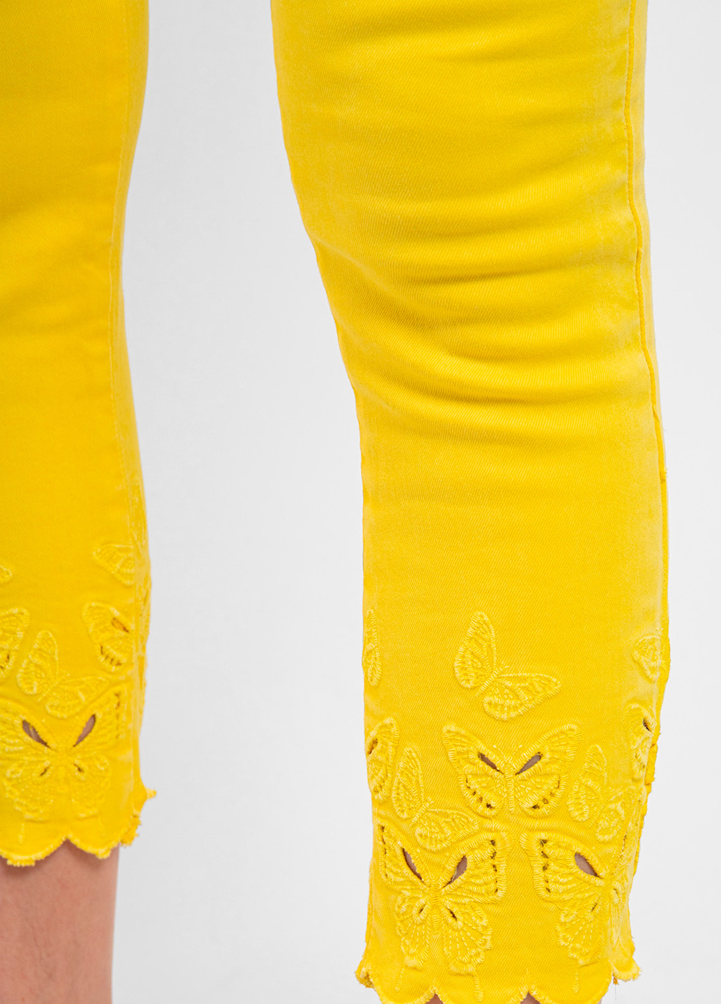 Желтые кэжуал летние брюки No Secrets