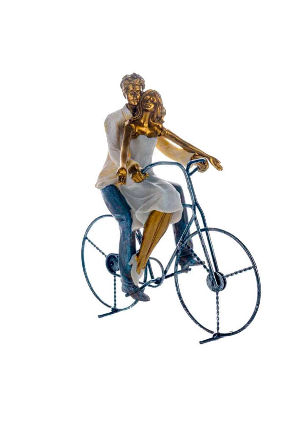 Статуетка Пара на велосипеді 26x12x26 см Lefard (259443853)