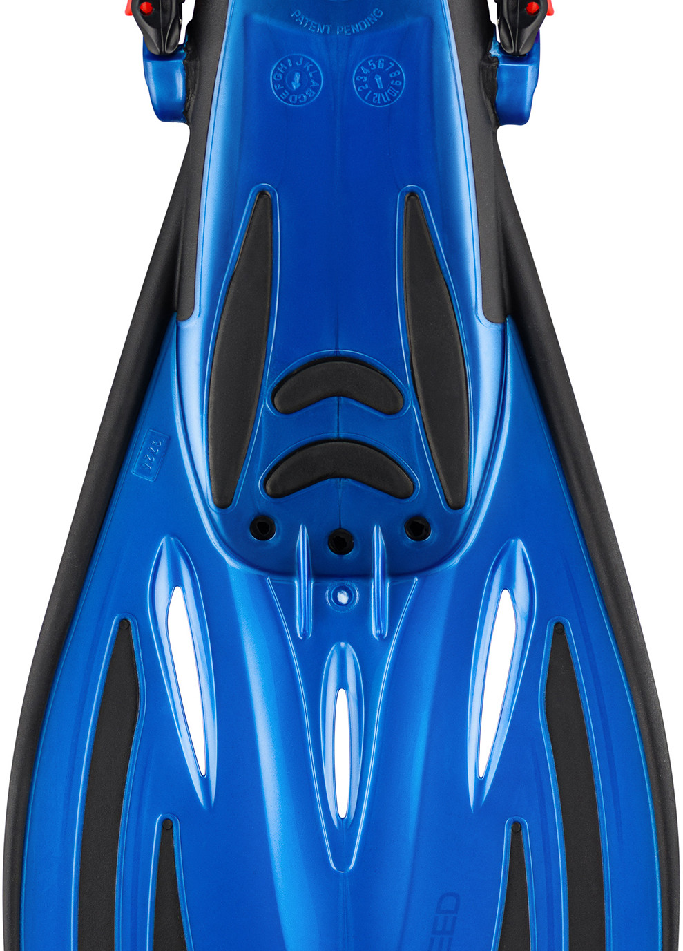 Ласты WOMBAT 530-11-1 черные, синие unisex Aqua Speed (259447265)