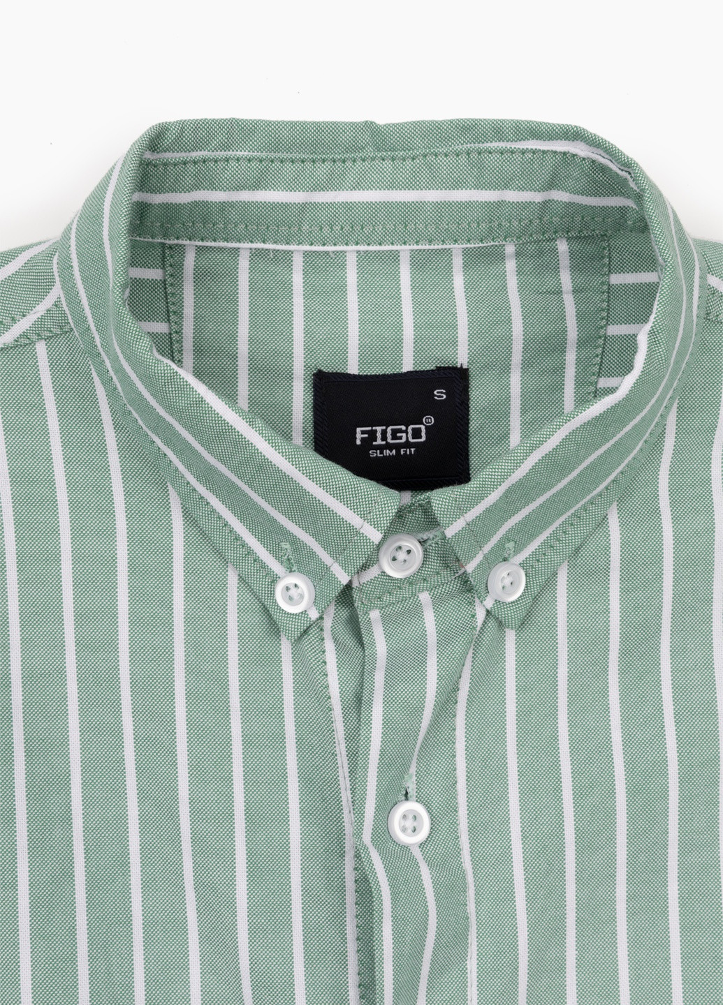 Зеленая повседневный рубашка Figo