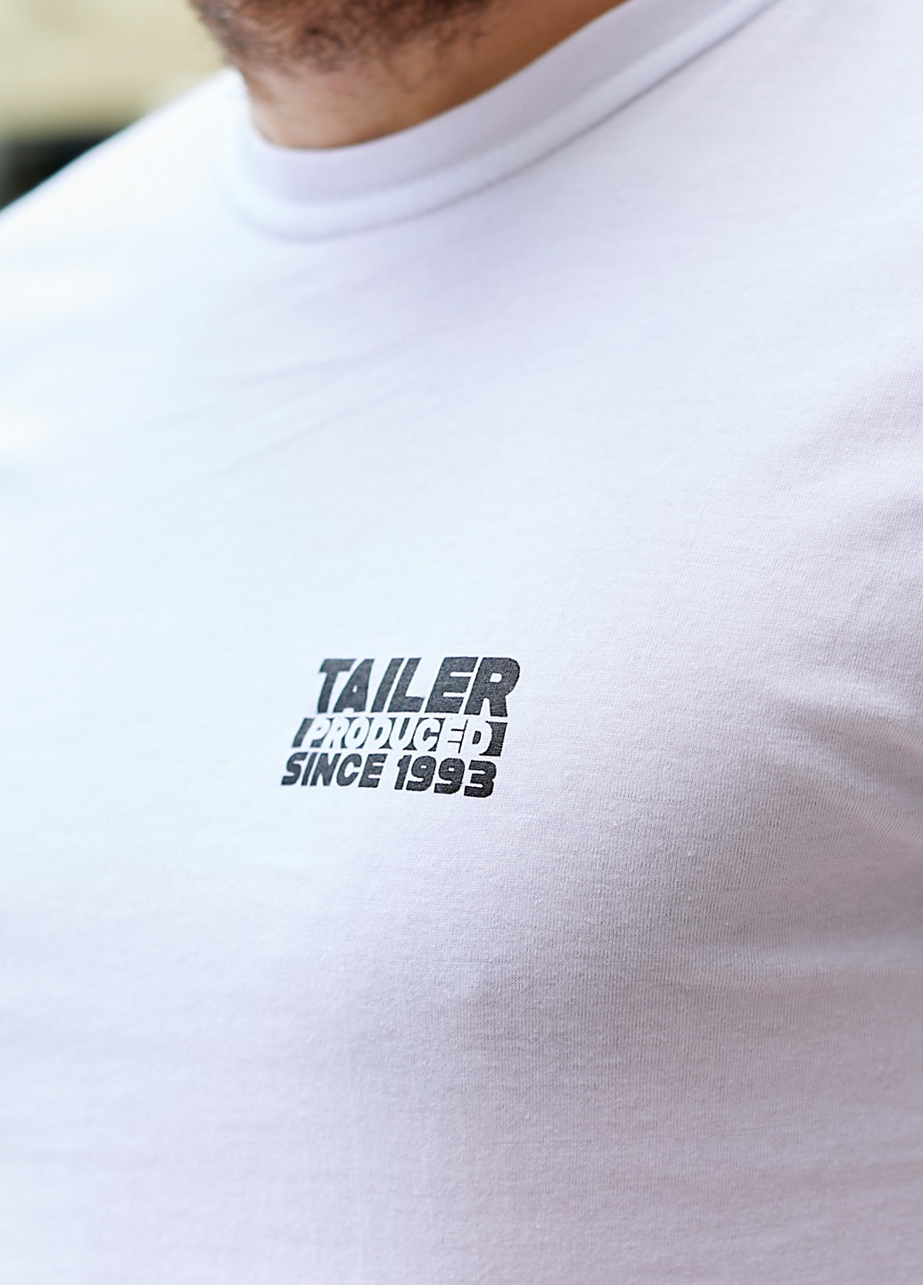 Хакі (оливкова) футболка з бавовнянного трикотажу Tailer