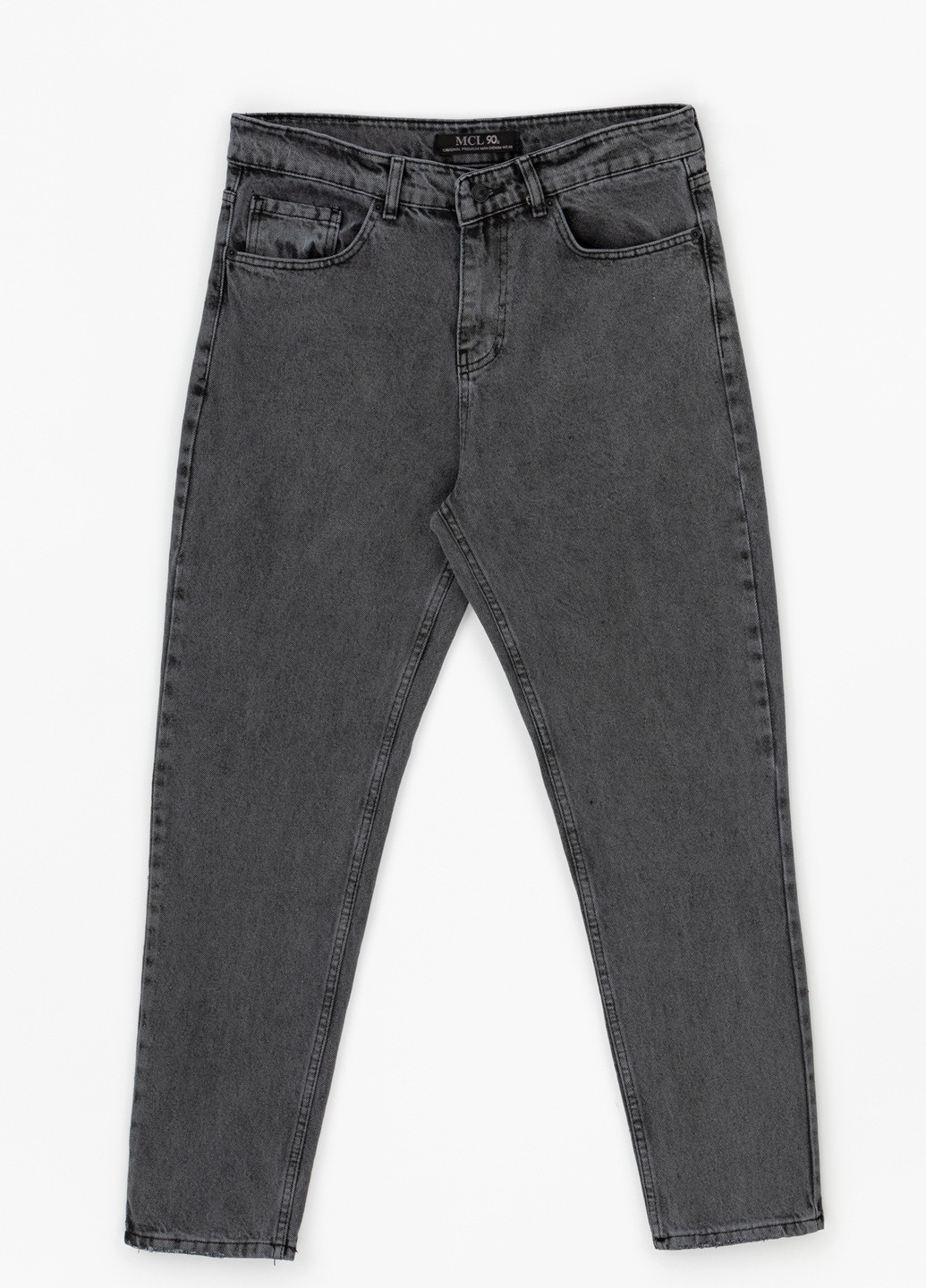 Темно-серые демисезонные джинсы mom fit MCL
