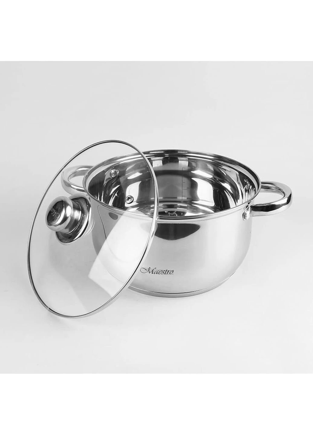 Набор кастрюль MR-2020-6M 6 предметов нержавеющая сталь Maestro (259447825)