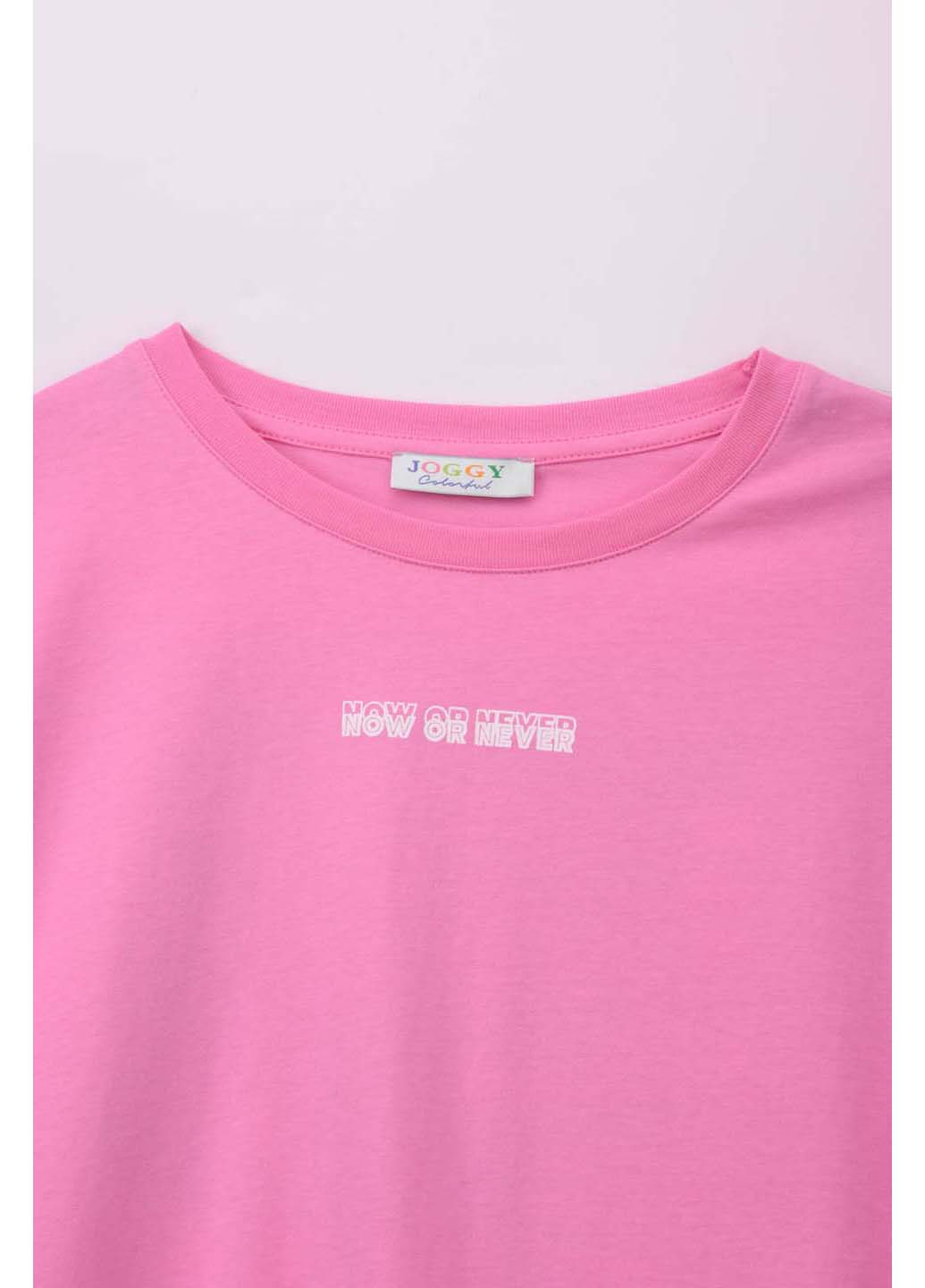 Рожева демісезон футболка JOGGY