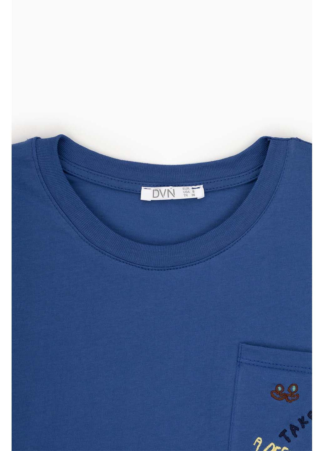 Синяя демисезон футболка Divon