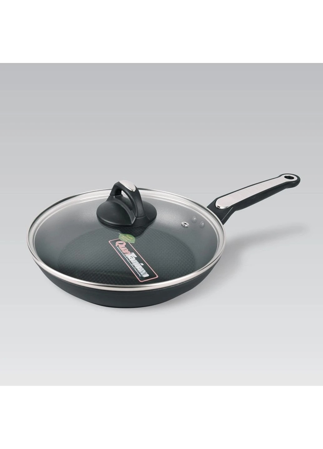 Сковорода универсальная MR-1207-24 24 см чёрная алюминий Maestro (259447829)