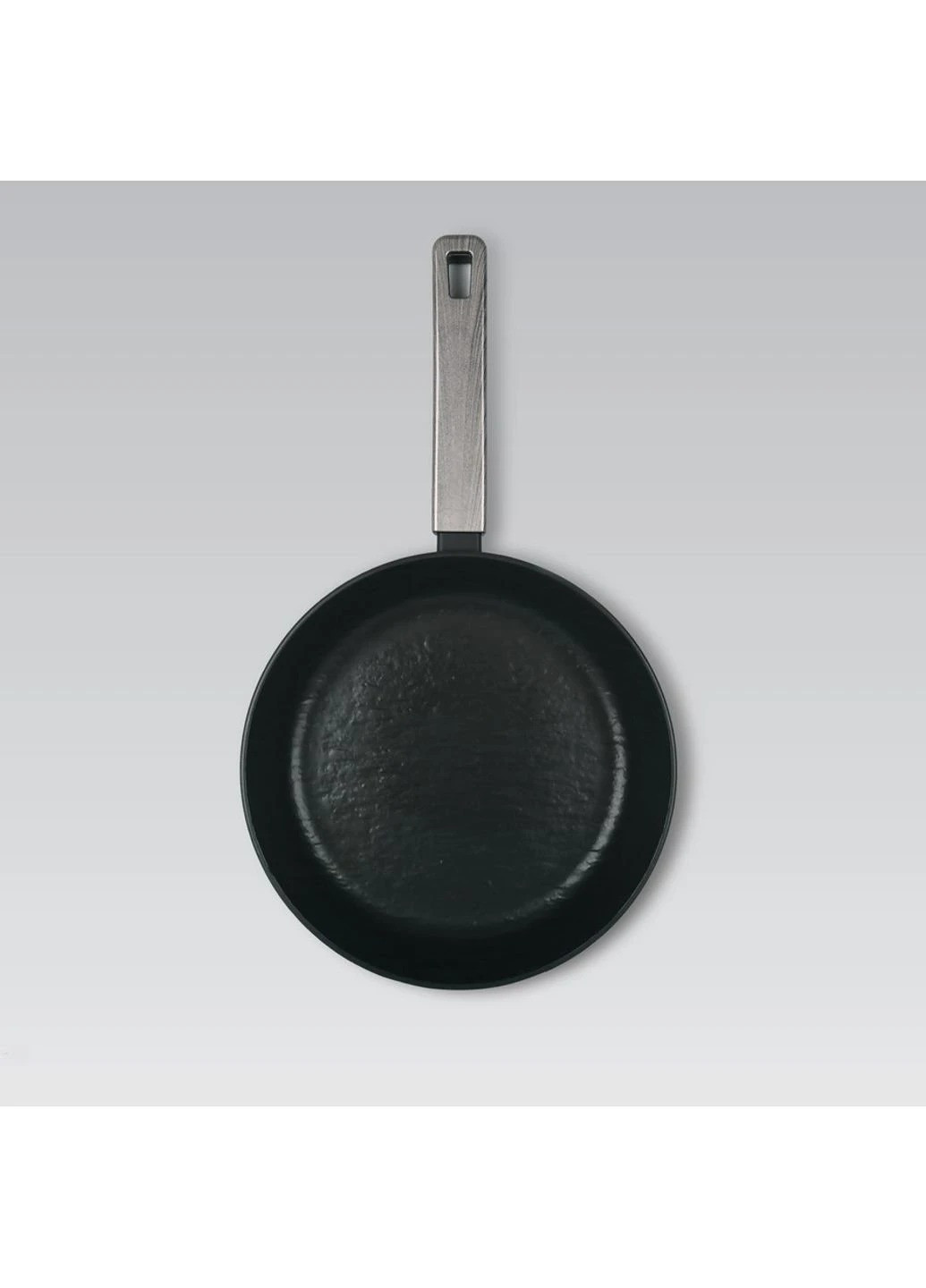 Сковорода універсальна Rock Stone MS-1204-24 24 см чорна алюміній Maestro (259447831)