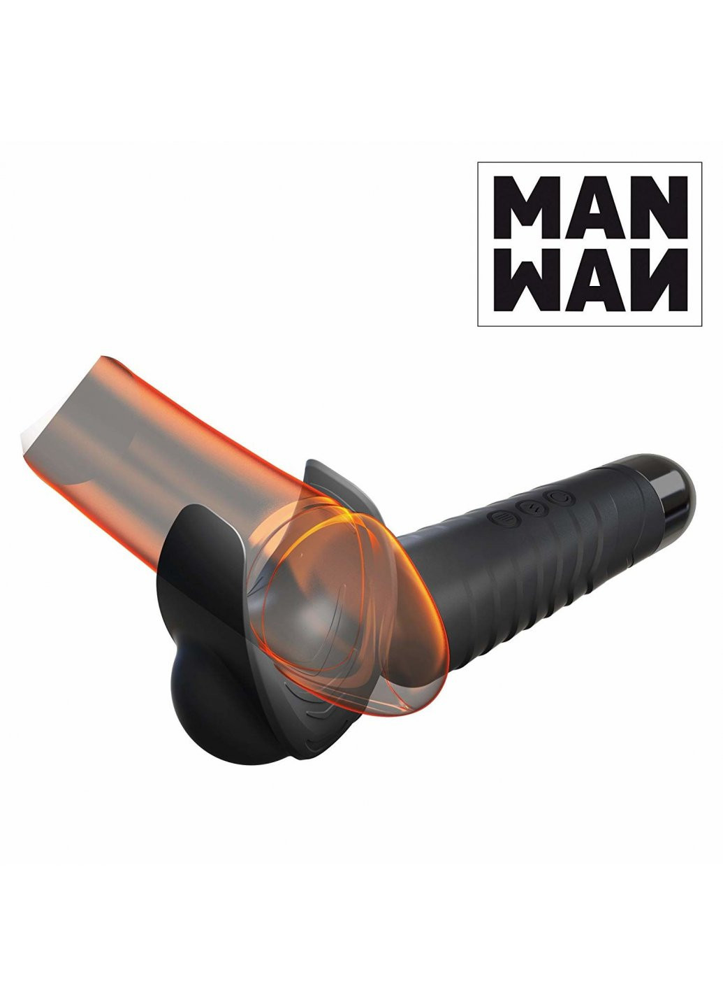 Мастурбатор-вібромасажер MAN.WAND, відмінно для пар, вібро-мінет, 20 режимів Dorcel (259450253)