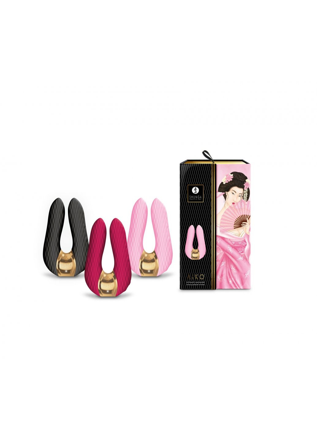 Вібромасажер - Aiko Intimate Massager Black Shunga (259450102)