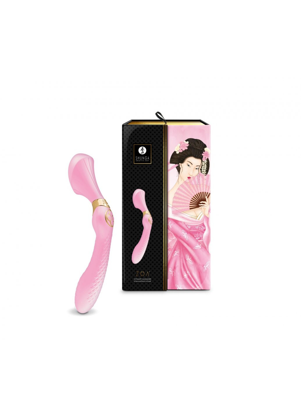 Вибратор - Zoa Intimate Massager Light Pink Shunga (259450097)