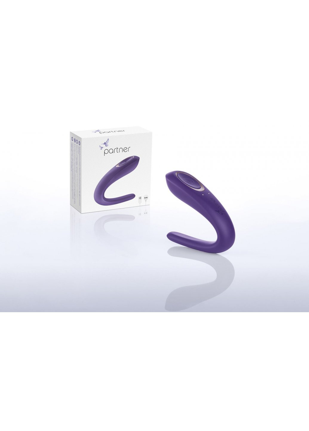 Вибратор для пар Double Classic с одним моторчиком Satisfyer (259450280)