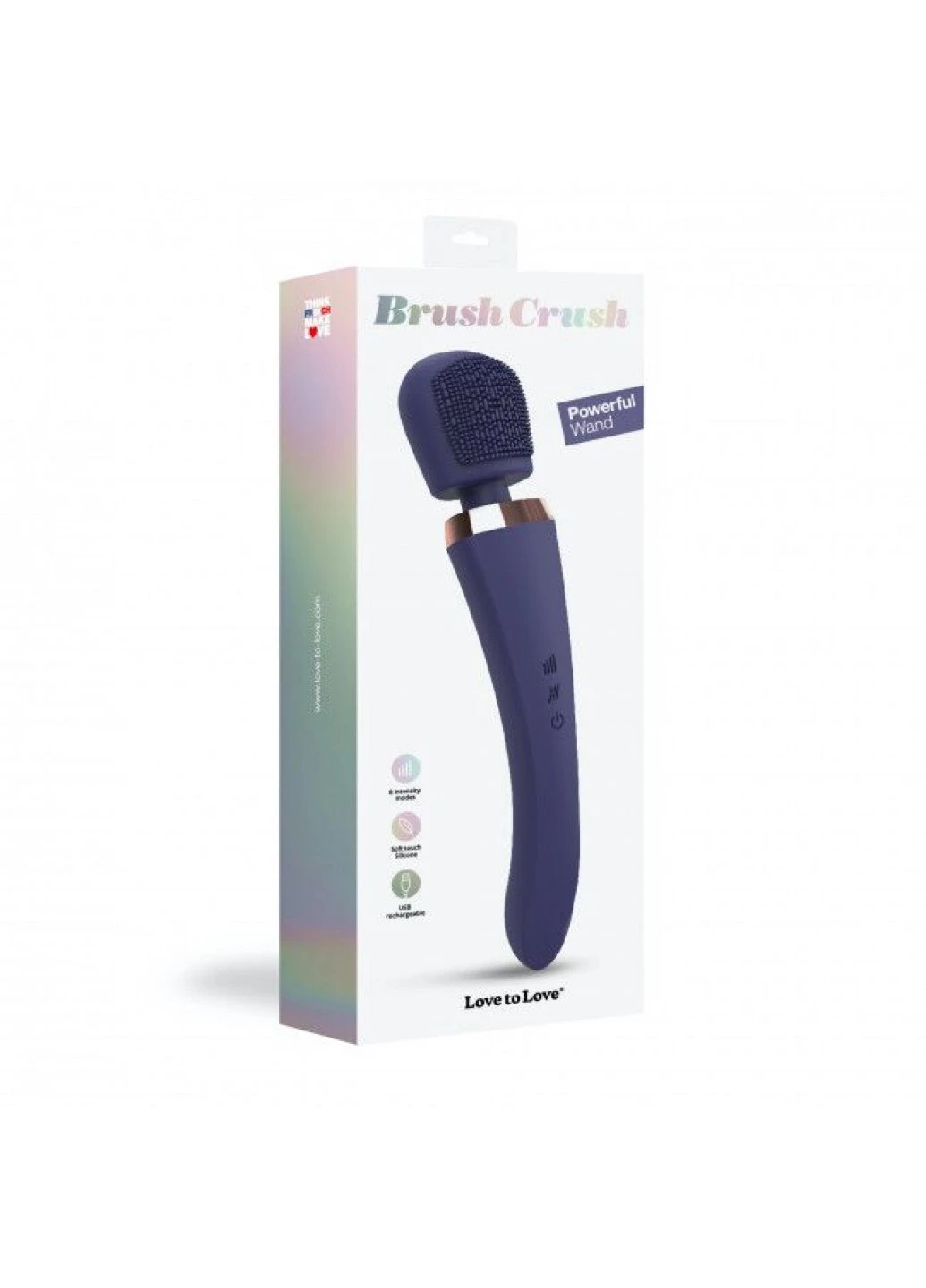 Вібромасажер BRUSH CRUSH - MIDNIGHT INDIGO Love To Love (259450130)
