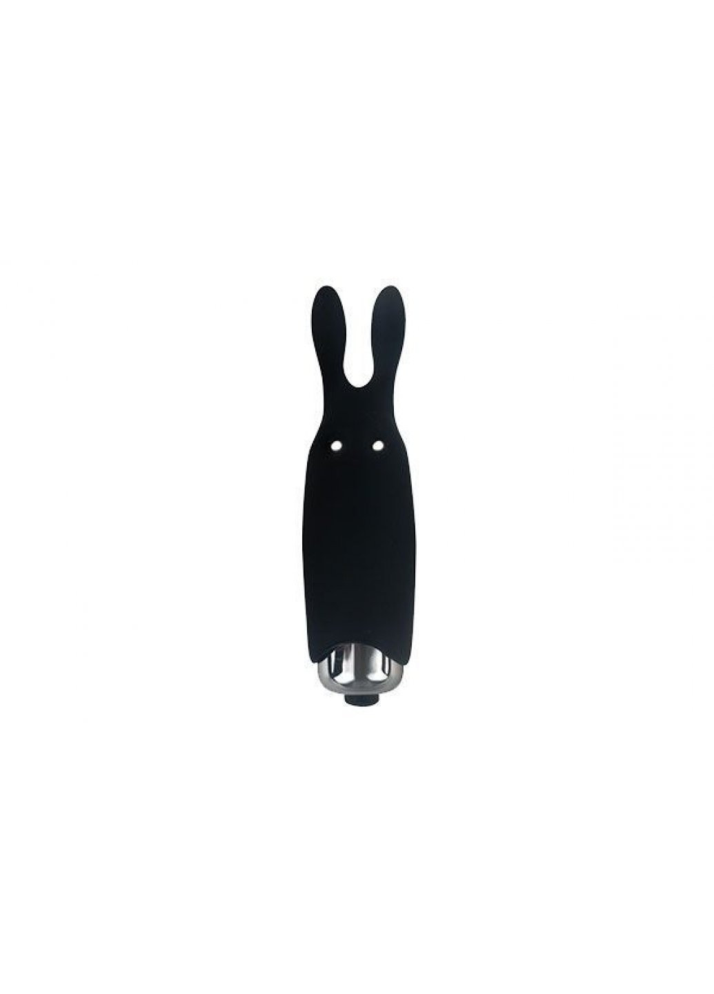 Вибропуля Pocket Vibe Rabbit Black со стимулирующими ушками Adrien Lastic (259450226)