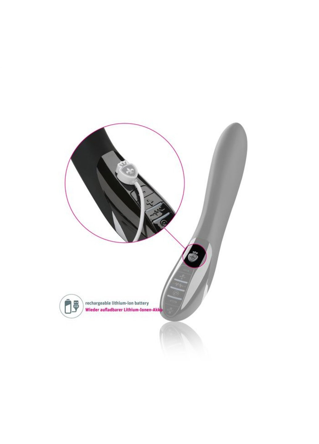 Вібратор з електростимуляцією Electric Eric eStim Black, міостимулятор Mystim (259450328)