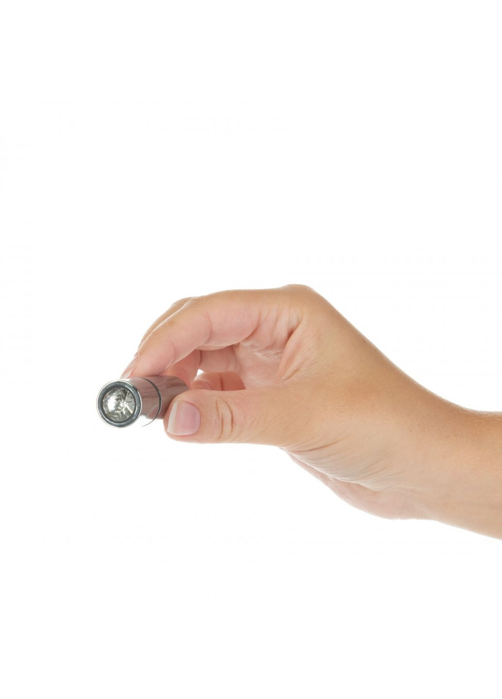 Віброкуля First-Class Bullet 2.5″ with Key Chain Pouch, Silver, 9 режимів вібрації PowerBullet (259450189)