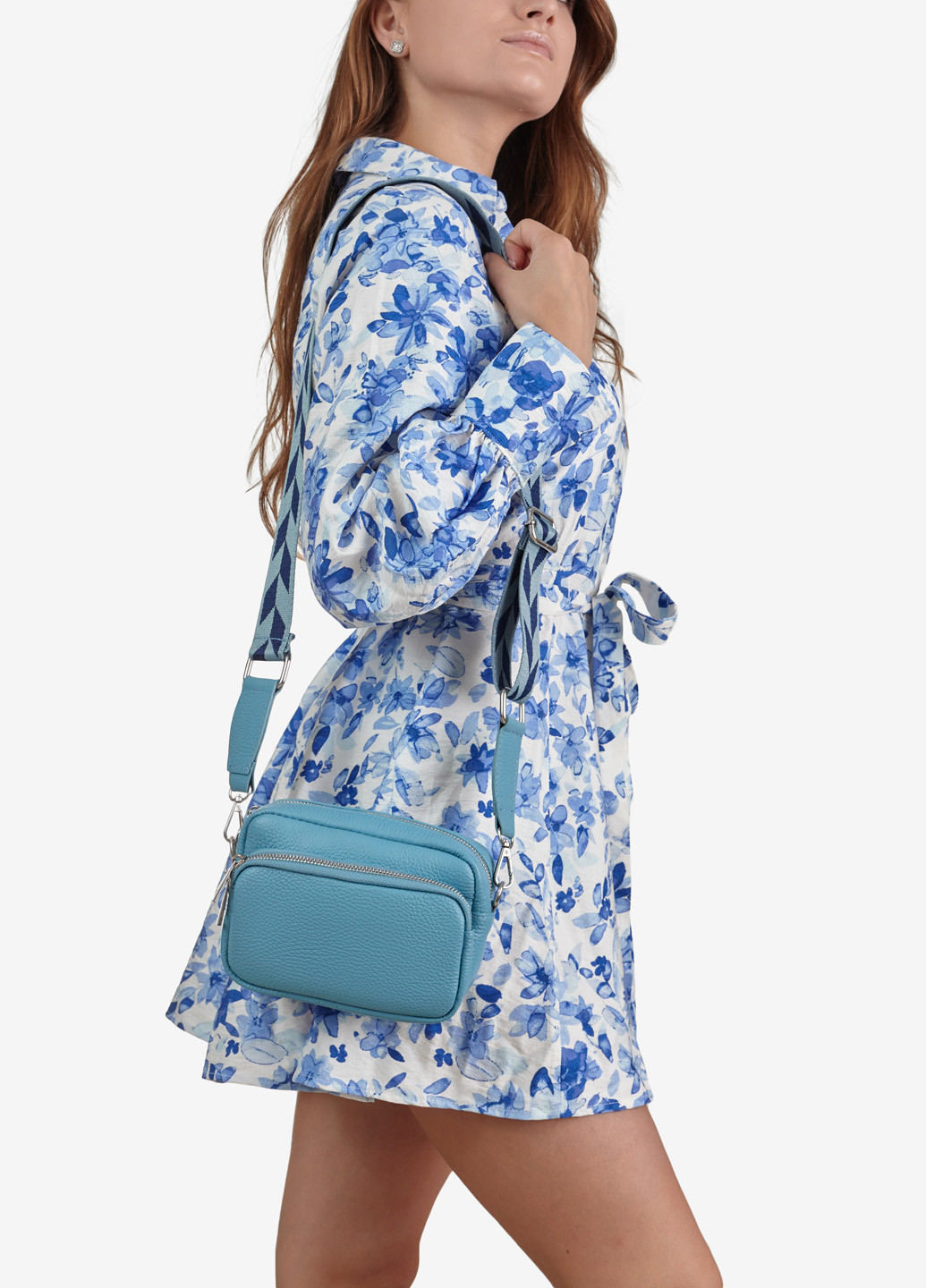 Сумка женская кожаная кросс-боди маленькая Сrossbody Regina Notte (259502280)