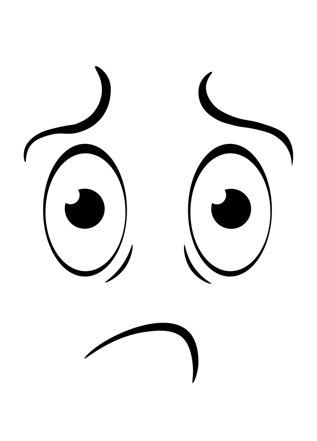 Интерьерная наклейка Смайл 25х20 см Komfolino (259501310)