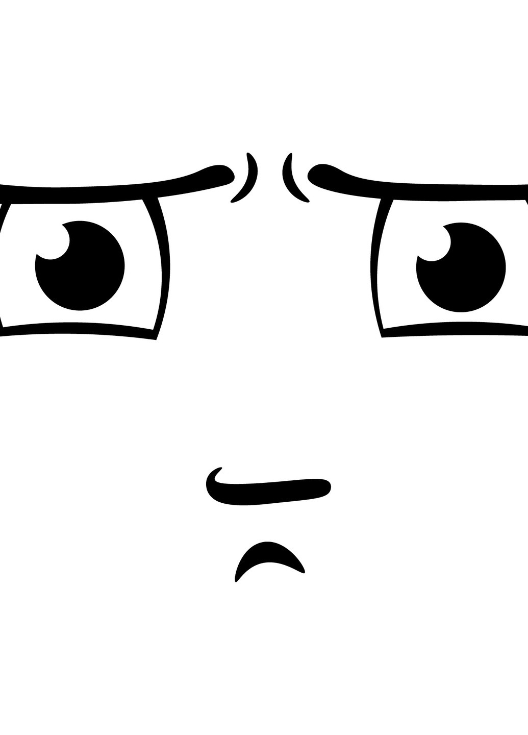 Интерьерная наклейка Смайл 25х20 см Komfolino (259501305)