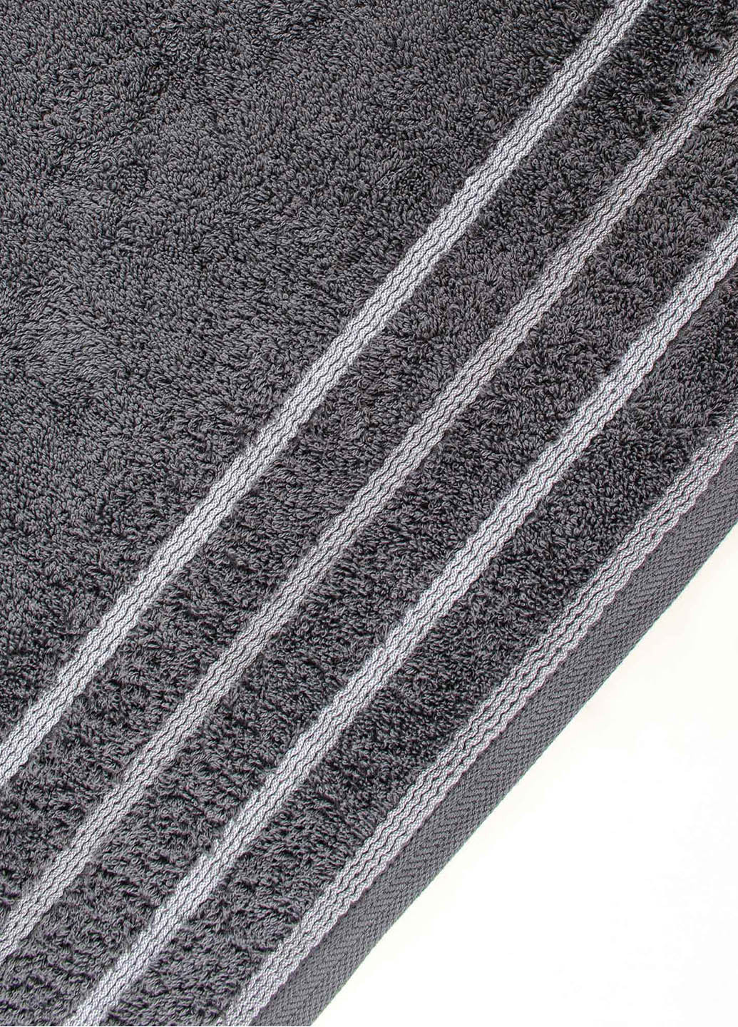 Home Line полотенце махровое 70х140 500 г/м2 графитовый производство - Турция