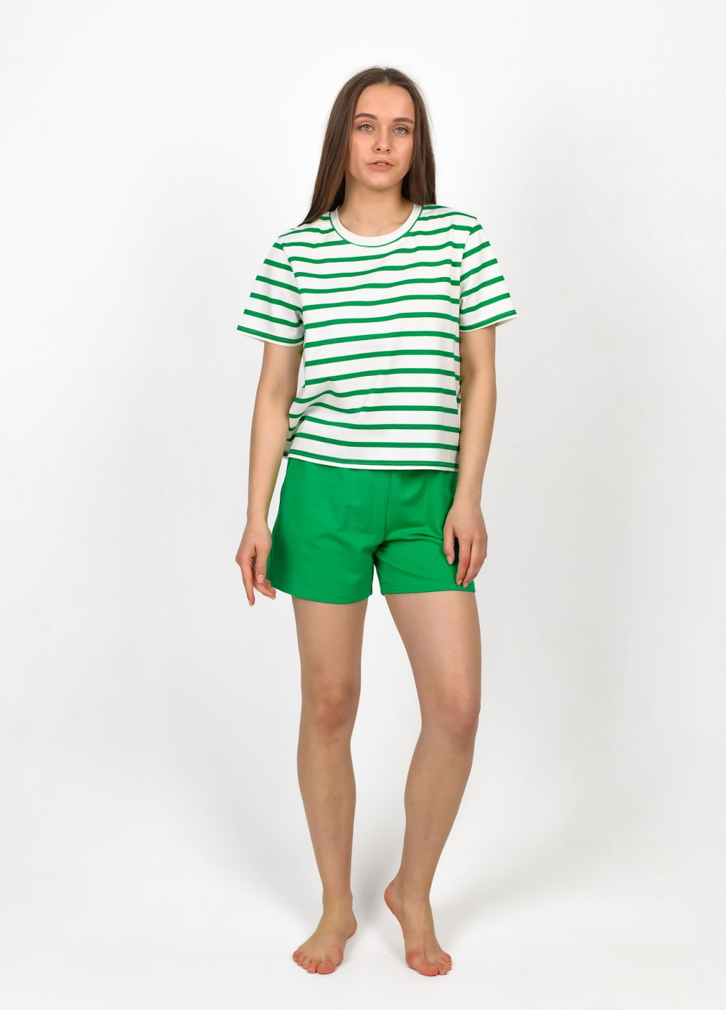 Зелений літній комплект жіночий NEL