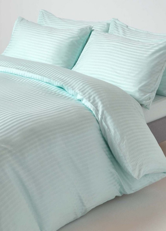 Постельное белье BLUE SKY Elite Сатин страйп Двуспальный 550555-2 MERISET (259501910)