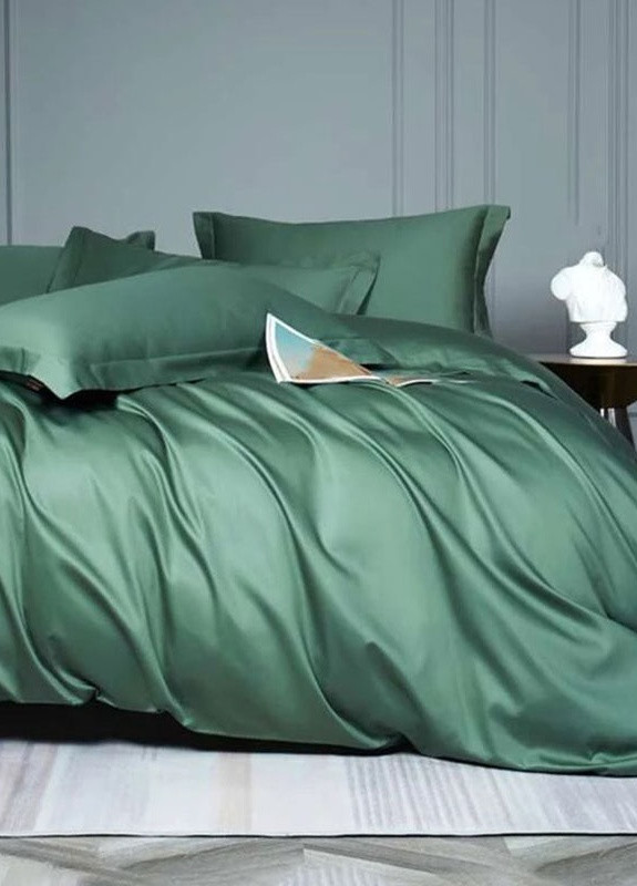 Постельное белье MINT Premium Сатин однотон Евро на резинке 550501-7 MERISET (259502070)