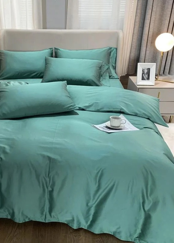 Постільна білизна TURQUIOSE Сатин однотон Євро 550582-3 MERISET (259501805)