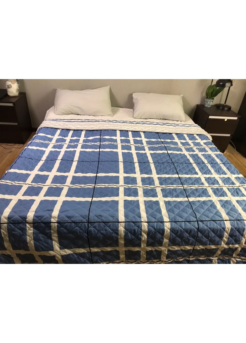 Покрывало с линиями 220х260 см CottonTwill (259500635)