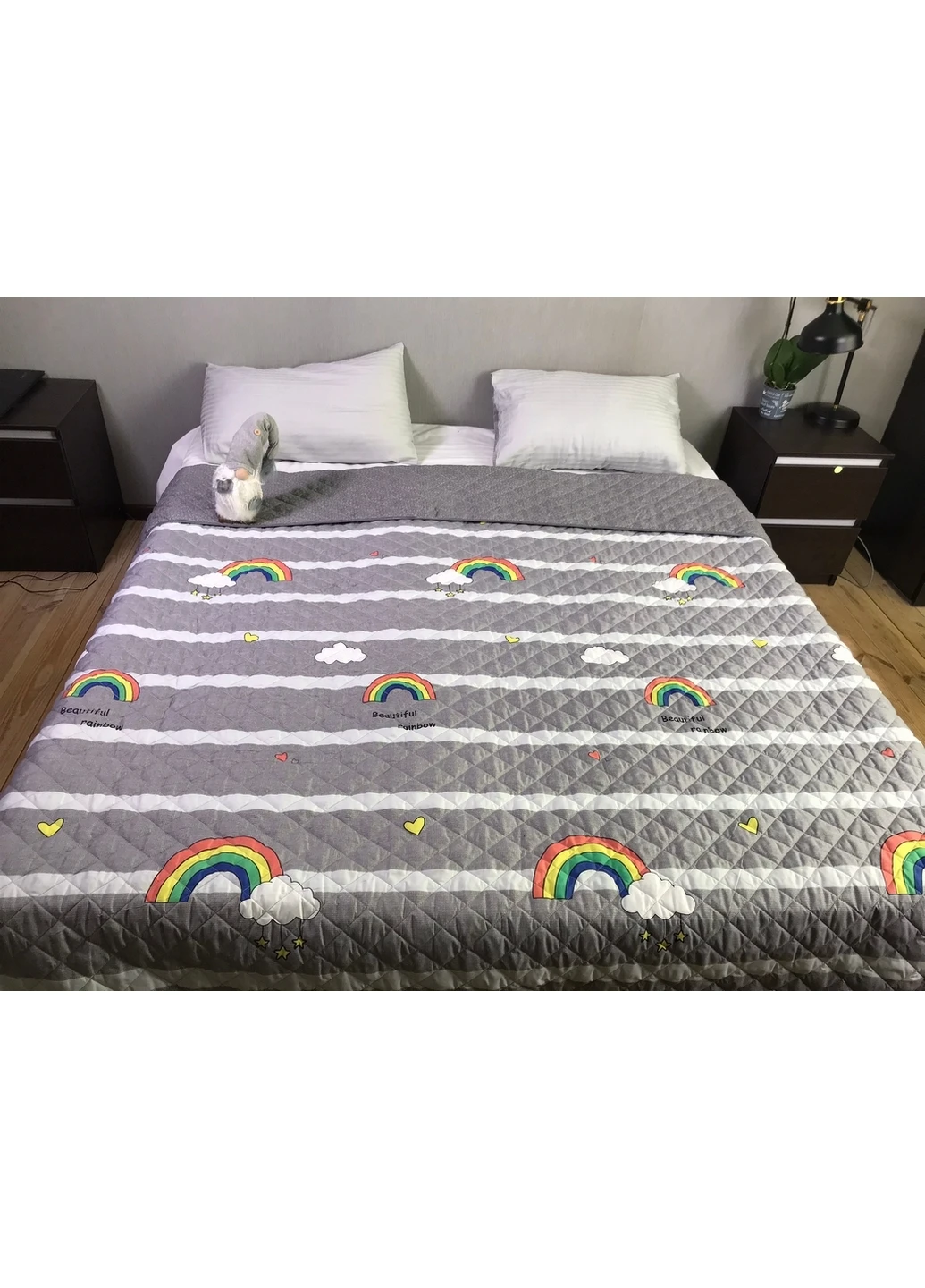 Покрывало с радугой 220х260 см CottonTwill (259500623)